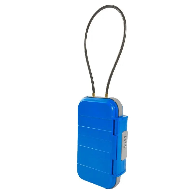 Beach Safe Box 4-digit Combination Lock With Steel Wire