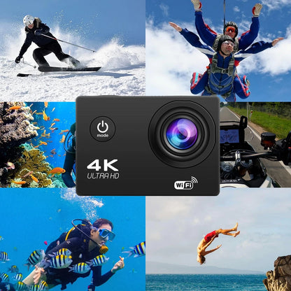 4K Waterproof Action Camera 1080P/30FPS