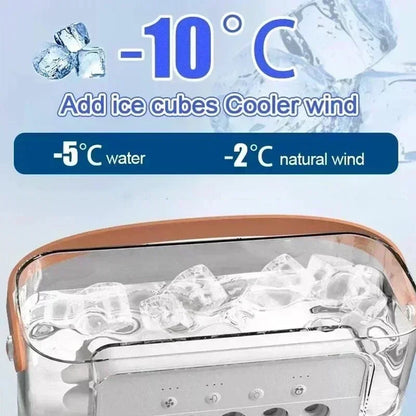 Mini Air Cooler LED Night Light Portable